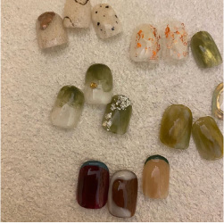 ネイルチップグリーン