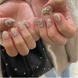 クリスマスネイル